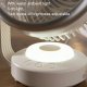 Ventilateur De Bureau Rechargeable Avec Oscillation Automatique Batterie 6000 mAh Éclairage LED Et 4 Vitesses - www.yonis-sho...