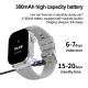Montre Connectée Sport Étanche IP67 Avec Appels Bluetooth Surveillance Santé Cardiaque Sommeil Oxygène Sang Écran AMOLED - ww...