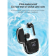 Écouteurs Bluetooth iOS Android Oreillettes Intra Sans Fil Sport TWS Noir - www.yonis-shop.com