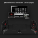 Manette de Jeu Android iOS Gamepad Sans Fil Extensible Bluetooth Téléphones Tablettes Noir - www.yonis-shop.com