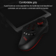 Manette de Jeu Android iOS Gamepad Sans Fil Extensible Bluetooth Téléphones Tablettes Noir - www.yonis-shop.com