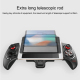 Manette de Jeu Android iOS Gamepad Sans Fil Extensible Bluetooth Téléphones Tablettes Noir - www.yonis-shop.com