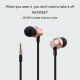 Écouteurs Smartphone Intra-Auriculaires TPE Microphone Boutons de Contrôle Jack 3.5mm Noir - www.yonis-shop.com