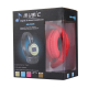 Casque Sans Fil MP3 Audio Stéréo Écran LCD Lecteur Carte Micro SD Fonction Radio FM rouge - www.yonis-shop.com