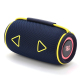 Enceinte Bluetooth Sans Fil Pour Musique Avec Éclairage LED Multicolore Radio FM USB Carte TF Appairage TWS 2 X 8 W