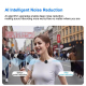 Microphone Cravate Sans Fil Pour Vlogging Streaming Et Interviews Avec Réduction De Bruit IA Boîtier De Charge Type C