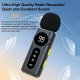 Microphone Cravate Sans Fil Pour Création De Contenu Réduction De Bruit IA Jusqu’à 4 Émetteurs 10 Heures iPhone Android - www...