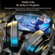 Casque Audio Bluetooth 5.0 Pliable Sans Fil Avec Micro Et Carte TF