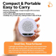 Amplificateur Vocal Portable Sans Fil Avec Micro-Cravate Magnétique DSP Anti-Larsen Haut-Parleur 5 W Autonomie 4 Haines - www...