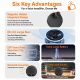 Amplificateur Vocal Portable Sans Fil Avec Micro-Cravate Magnétique DSP Anti-Larsen Haut-Parleur 5 W Autonomie 4 Haines - www...