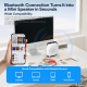 Amplificateur Vocal Portable Avec Micro Cravate Sans Fil Magnétique 20 W DSP Anti Larsen Bluetooth 5.3 USB Et Autonomie Prolo...