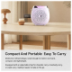 Amplificateur Vocal Portable Avec Micro Cravate Sans Fil Magnétique 20 W DSP Anti Larsen Bluetooth 5.3 USB Et Autonomie Prolo...
