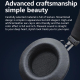 Casque Audio Bluetooth 5.0 Haute Qualité Avec Coussinets Confortables Et Microphone Intégré Pour Une Expérience Sonore Immer