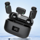 Mini 6 Wireless Lavalier Noise Reduction Microphone, Type:Type-C(Black)