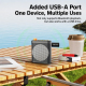 M29 Dual Mic Portable Wireless Lavalier Microphone Teaching Voice Amplifier(Black)