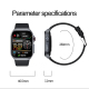 Montre Connectée Santé Avec ECG Suivi Cardiaque Oxygène Sanguin IP68 Et Appels Bluetooth