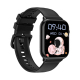 Montre Connectée Étanche IP68 Avec Bracelet Silicone 1.75 Pouces Surveillance Santé et Notifications