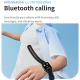 Montre Connectée Étanche IP68 Avec Bracelet Silicone 1.75 Pouces Surveillance Santé et Notifications