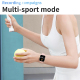 Montre Connectée Étanche IP68 Avec Bracelet Silicone 1.75 Pouces Surveillance Santé et Notifications