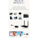 Répartiteur HDMI Sans Fil Ultra Performant Compatible Google Chrome et Home Transmission 30m WiFi Double 5G/2.4G