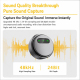 Q10 Magnetic Live Streaming Wireless Lavalier Noise Reduction Microphone, Type:Type-C(Black)