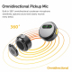 Q10 Magnetic Live Streaming Wireless Lavalier Noise Reduction Microphone, Type:Type-C(Black)