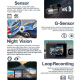 Dashcam 4K UHD Avec GPS Et WiFi Pour Une Sécurité Maximale En Voiture