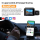 Dashcam 4K UHD Avec GPS Et WiFi Pour Une Sécurité Maximale En Voiture