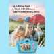 Appareil Photo Numérique Enfant 2.4 Pouces 16X Zoom Vidéo 2.7K Couleur Bleue Prise EU Sans Carte