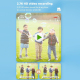 Appareil Photo Numérique Enfant 2.4 Pouces 16X Zoom Vidéo 2.7K Couleur Bleue Prise EU Sans Carte