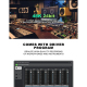 Interface Audio USB 2 Entrées 2 Sorties 24 Bit 48 kHz ASIO Avec Alimentation Fantôme 48 V