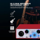 Interface Audio USB 2 Entrées 2 Sorties 24 Bit 48 kHz ASIO Avec Alimentation Fantôme 48 V