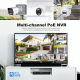 Kit De Vidéosurveillance PoE 3MP 4 Canaux Vision Nocturne Couleur Audio Bidirectionnel Détection Humaine IP66 - www.yonis-sho...