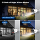 Kit De Vidéosurveillance PoE 3MP 4 Canaux Vision Nocturne Couleur Audio Bidirectionnel Détection Humaine IP66 - www.yonis-sho...