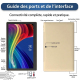 Tablette Tactile Android 14.1 Pouces 4G LTE 4GB RAM 128GB ROM Dual SIM GPS Caméra 13MP Batterie 7000mAh