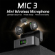 Microphone Cravate Sans Fil Pour Enregistrement Réduction De Bruit IA Anti Écrêtage 24 H Récepteur 8 Broches - www.yonis-shop...