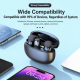 L08 Dual Mic 2 in 1 Live Streaming Wireless Lavalier Noise Reduction Microphone, Type:8 Pin(Black)