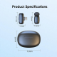 L08 Dual Mic 2 in 1 Live Streaming Wireless Lavalier Noise Reduction Microphone, Type:8 Pin(Black)