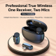 L08 Dual Mic 2 in 1 Live Streaming Wireless Lavalier Noise Reduction Microphone, Type:8 Pin(Black)