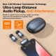 L08 Dual Mic 2 in 1 Live Streaming Wireless Lavalier Noise Reduction Microphone, Type:8 Pin(Black)