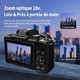 Caméra Numérique 8K Pour Photo Et Vidéo Zoom Optique 18x Stabilisation Gyroscopique WiFi Bluetooth - www.yonis-shop.com