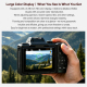 Caméra Numérique 8K Pour Photo Et Vidéo Zoom Optique 18x Stabilisation Gyroscopique WiFi Bluetooth