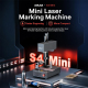 Machine De Marquage Laser Fibre Pour Métaux 5W Haute Précision 1064nm Portable Pour Bijoux Logos QR Codes et Textes Fins