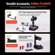 Machine De Marquage Laser Fibre Pour Métaux 5W Haute Précision 1064nm Portable Pour Bijoux Logos QR Codes et Textes Fins