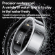 Bague Connectée Santé Étanche Moniteur Température Cardiaque Pression Artérielle Rappel Physiologique Féminin Taille 57mm 