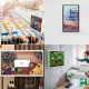 Cadre Photo Numérique 21.5 Pouces IPS Écran Tactile Android 12 4GB+32GB WiFi Bluetooth 4K