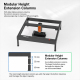 DAJA D4 Fully Automatic Laser Engraving Machine, Model:Blue Light 10W(EU Plug)