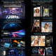 Smartphone Incassable Avec Vision Nocturne Projecteur 16GB+512GB 6.79 Pouces Android 14 Dimensity 8200 5G Noir - www.yonis-sh...