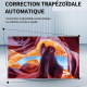 Vidéoprojecteur Wifi 4K Android Pour Home Cinéma Avec Correction Automatique et Connectivité Wifi6