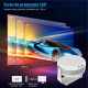Vidéoprojecteur Wifi 4K Android Pour Home Cinéma Avec Correction Automatique et Connectivité Wifi6